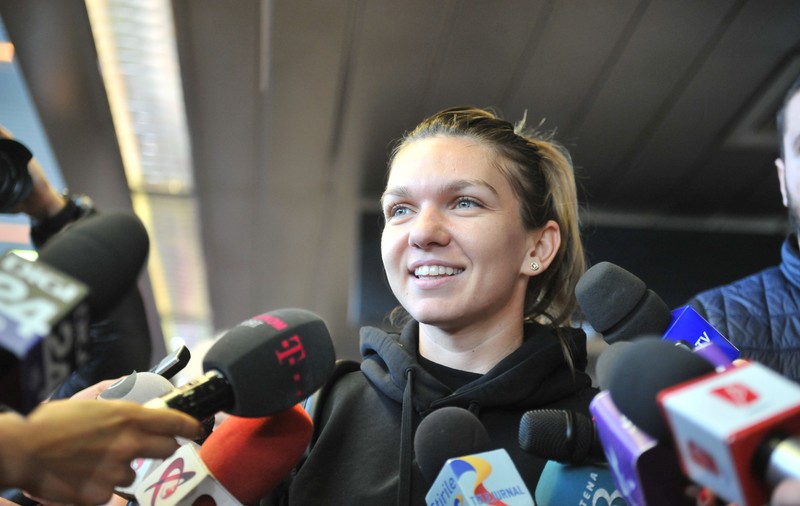 Simona Halep revine pe teren. Liderul WTA a plecat spre Statele Unite, unde va participa la turneul de la Indian Wells