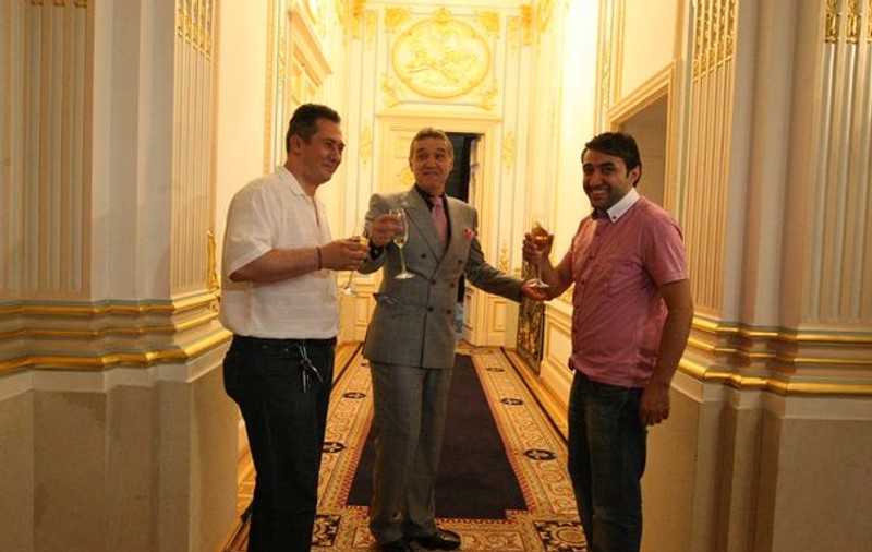 Foto | Gigi Becali și-a petrecut ziua de naștere cu Luțu