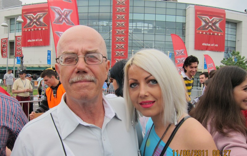 Irina Pavlenco, ”sweet kiss” pentru tatăl său
