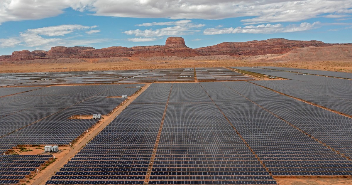Instalația fotovoltaică Kayenta, în Arizona Foto: Profimedia