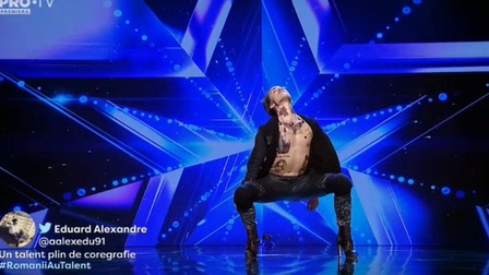 Coregraful vedetelor, Emil Rengle, spectacol memorabil pe scena Românii au talent