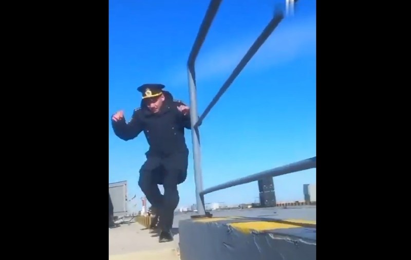Momentul în care un centru de comandă al flotei ruse este atacat cu drone de Ucraina | VIDEO