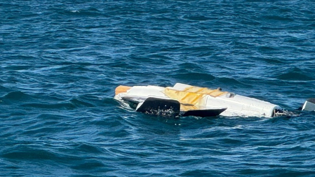 Drona in Marea Neagră, lângă portul Constanta, 16 august 2026
