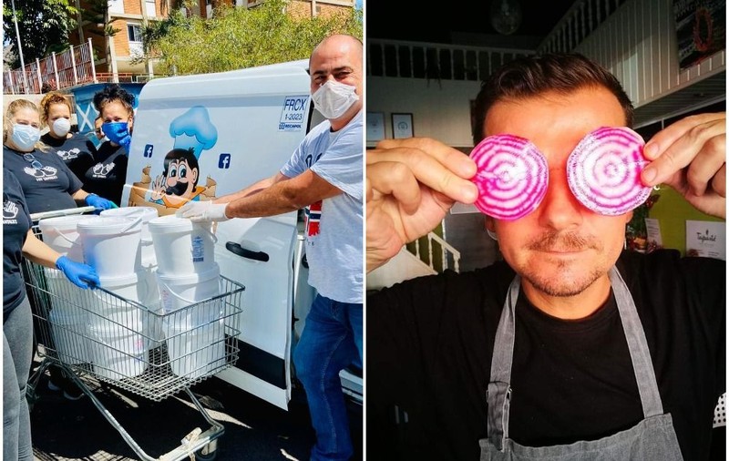 Patronul român al unui restaurant din Canare a mobilizat o comunitate să-i hrănească pe cei nevoiași, după ce și-a pierdut afacerea: “Vremuri proaste pentru afaceri, vremuri bune pentru a fi solidari”