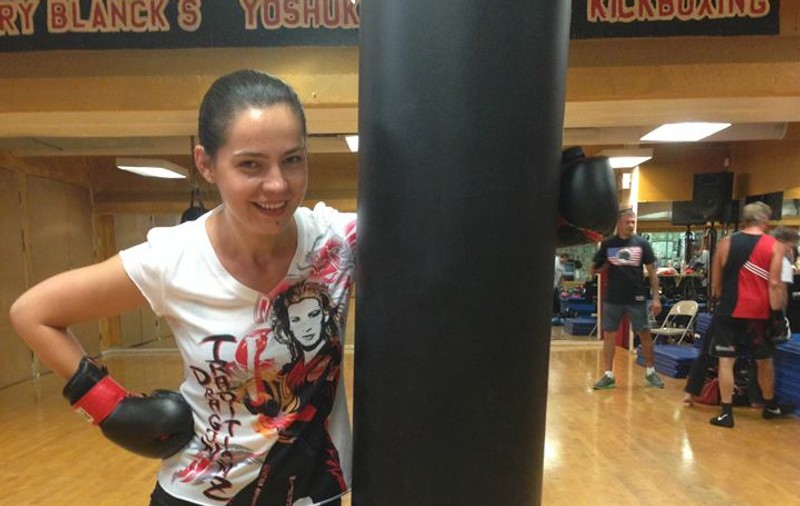Maria Dinulescu s-a apucat de kickboxing | FOTO