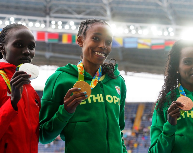 Jocurile Olimpice. Etiopianca Almaz Ayana, aur și record mondial în proba de 10.000 m / GALERIE FOTO