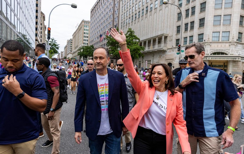 Kamala Harris, primul vicepreședinte al SUA prezent la o paradă LGBT