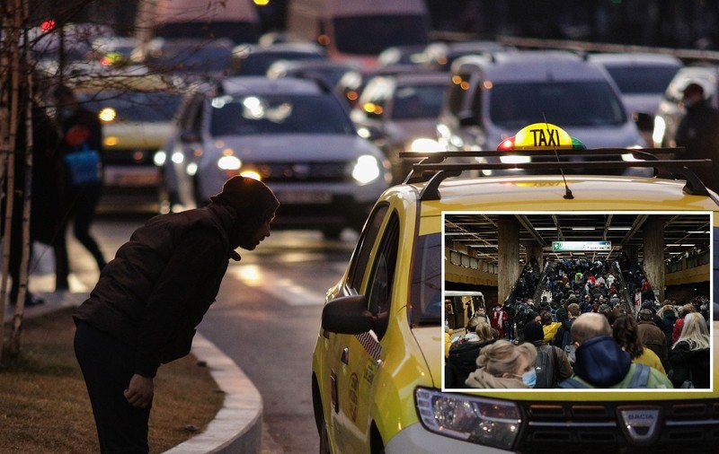 Haos în București, greva STB a crescut tarifele la ride sharing, a aglomerat străzile și a înghesuit oamenii la metrou
