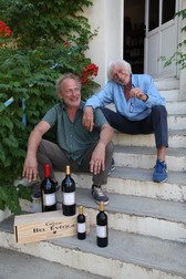 Pierre Rochard, alături de Christophe, fiul lui