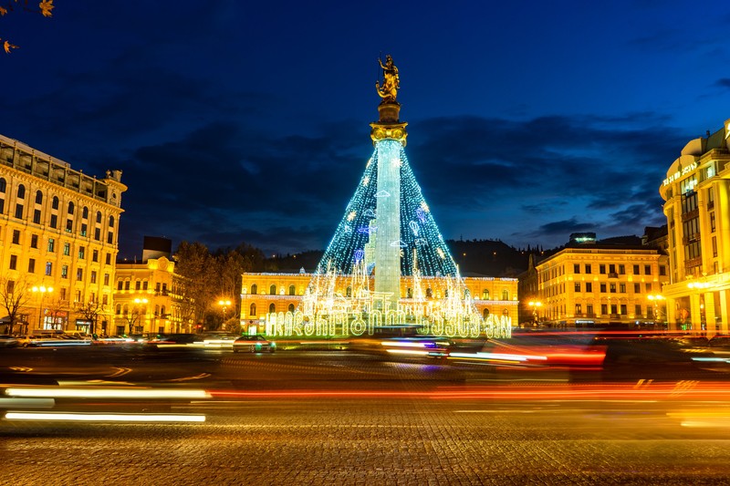 Piața principală din Tbilisi. Foto: 123rf