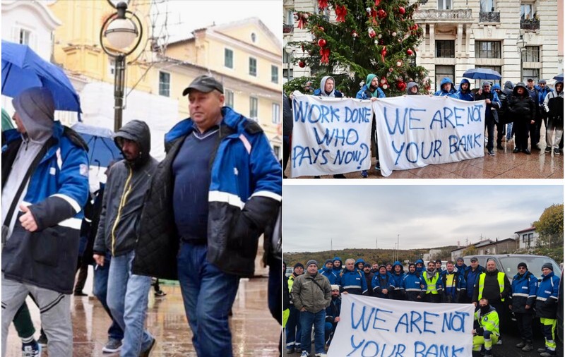 Zeci de muncitori români protestează în Croația. Ce a transmis, prin intermediul Libertatea, compania din Austria care a întârziat plățile
