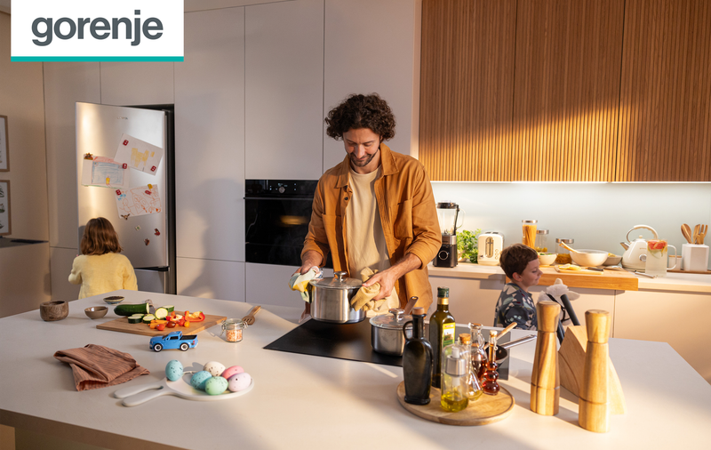 Electrocasnicele încorporabile Gorenje, ajutorul meselor rapide de Paște