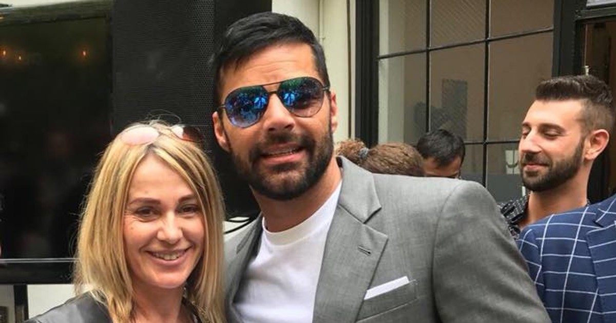 Nadia Comăneci s-a întâlnit cu Ricky Martin
