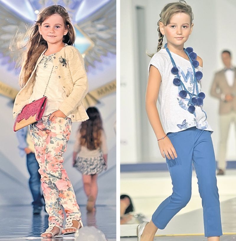 “Fata mea este model”, poate să spună Irinel, fără să greșească... defel! Irina e naturală pe podiumul de modă. Iat-o în timpul unor defilări din 2013 și 2014 - când avea, așadar, 6, respectiv 7 ani