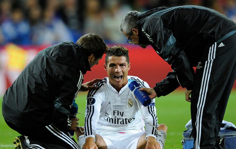 Medicii de la Real Madrid au grijă de Cristiano Ronaldo ca de ochii din cap