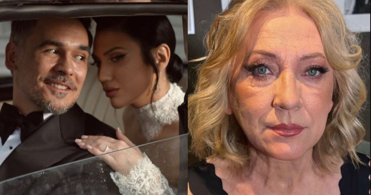 Răzvan Simion și mama sa