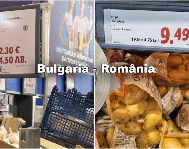 Experiment Libertatea. Preţurile la alimente în Bulgaria faţă de România: şi castraveţii aduşi din Grecia sunt mai scumpi la vecini