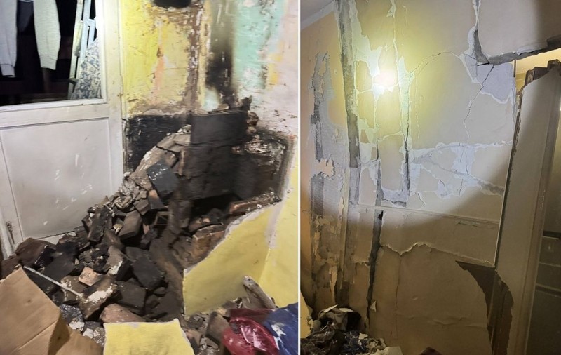 Explozie într-un bloc de locuințe din Târgu Bujor, județul Galați. Locatarii de pe două etaje au fost evacuați și trei persoane au ajuns la spital