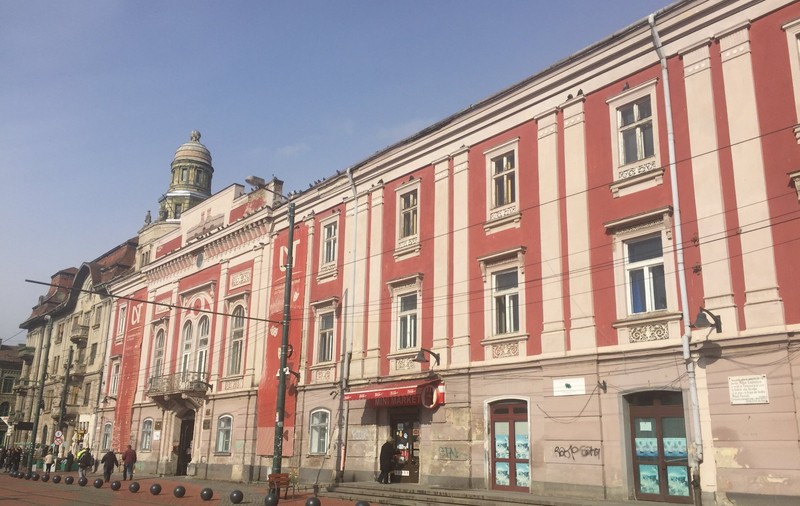 Protest al studenților din Timișoara, din cauza condițiilor mizere ale clădirii în care funcționează Facultatea de Muzică/ FOTO