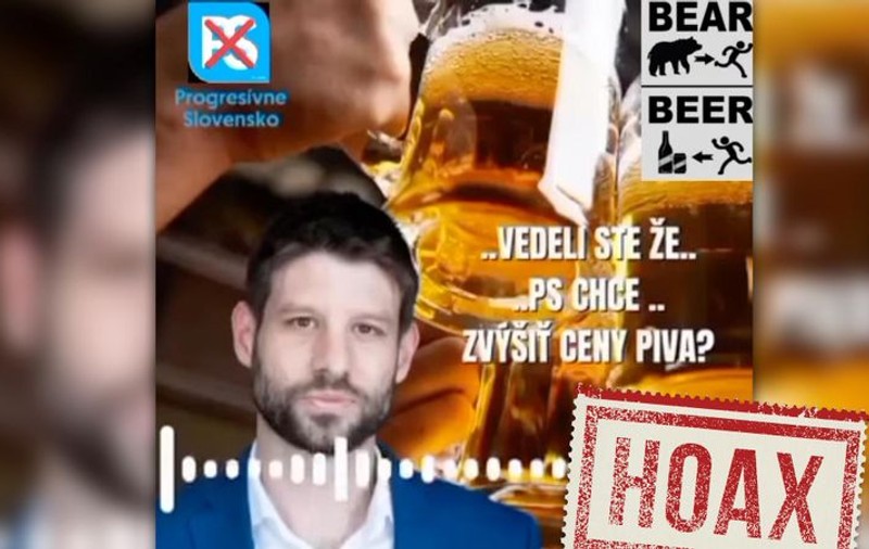 Legătura dintre prețul berii și războiul din Ucraina. Cum a fost lovită Slovacia de un val de „fake news”, înaintea alegerilor de sâmbătă