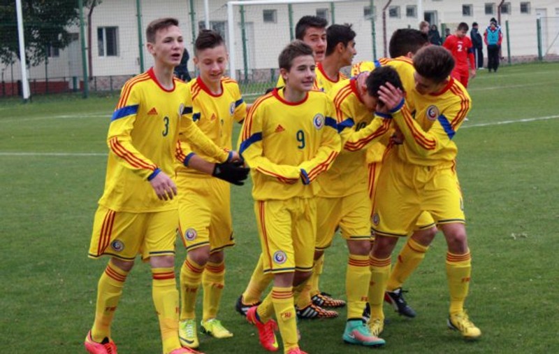 Victorie pentru România Under 15. A înscris şi un junior de la Real Madrid