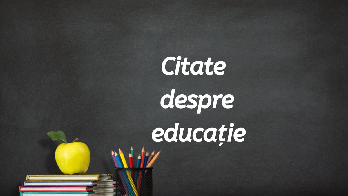 Citate despre educație