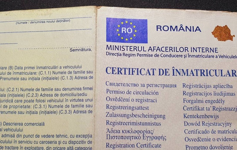 Cum recuperezi certificatul de înmatriculare pierdut în 2025. Acte necesare și costuri