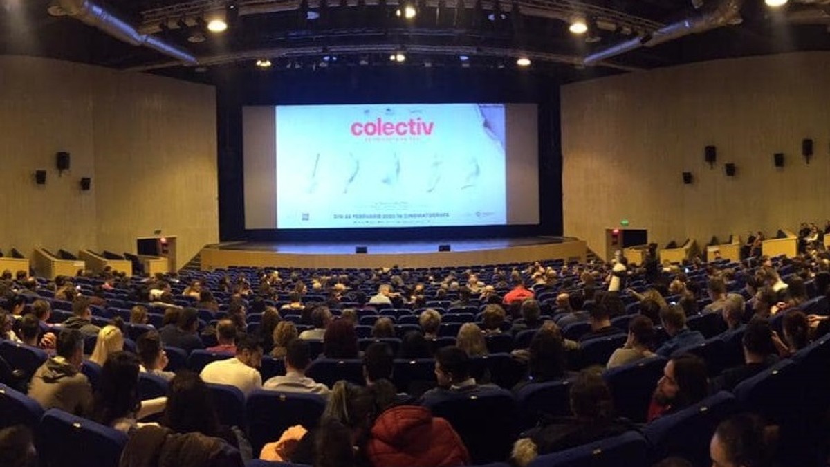 Colectiv, proiecție la Constanța. Foto: Facebook / Colectiv film