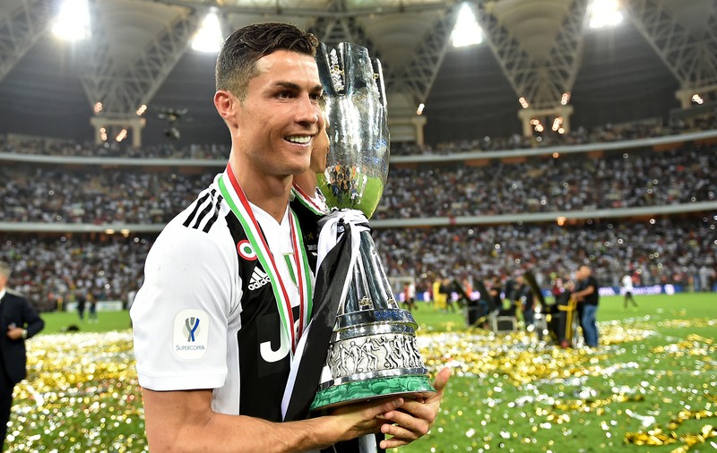 Primul succes al lui Cristiano Ronaldo la Juventus Torino. Starul lusitan a marcat golul decisiv în Supercupa Italiei