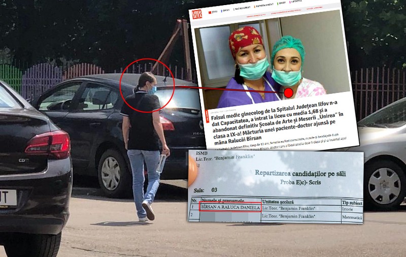 După ce a participat zece ani la cezariene ca ginecolog, am găsit-o pe doctorița falsă Raluca Bîrsan dând bacalaureatul în această sesiune, la un liceu din Capitală
