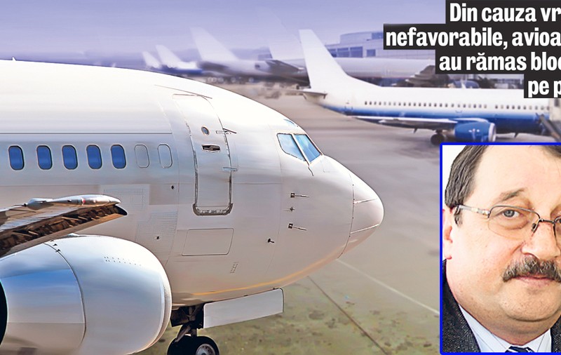 Prima zi de iarnă, primele nenorociri | Fratele lui Băse, «sechestrat» în avion