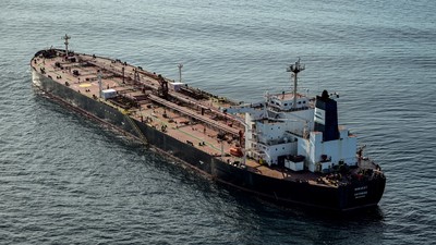 Petrolierul „Boracay”, din flota-fantomă a Rusiei Foto: Profimedia