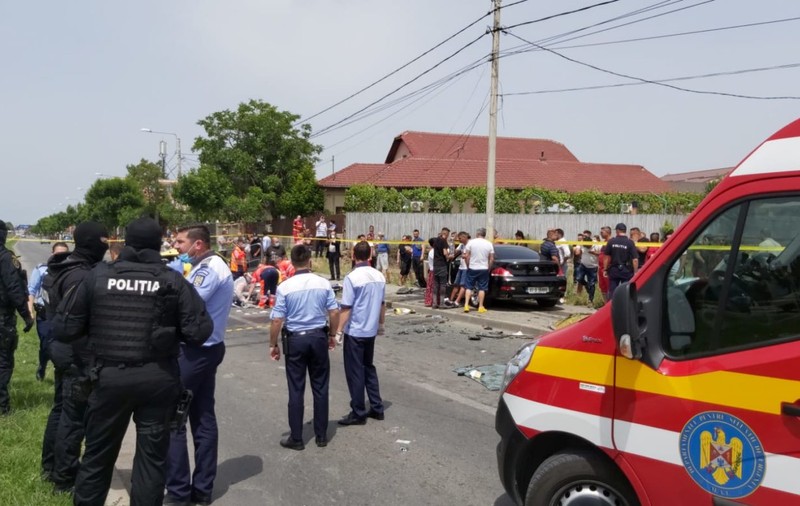 Accident grav în Craiova. Două persoane au murit şi alte două sunt în stare gravă