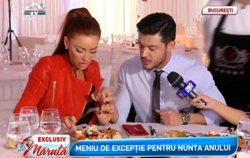 Uite ce meniu vor servi invitaţii Biancăi Drăguşanu şi lui Victor Slav la nuntă!