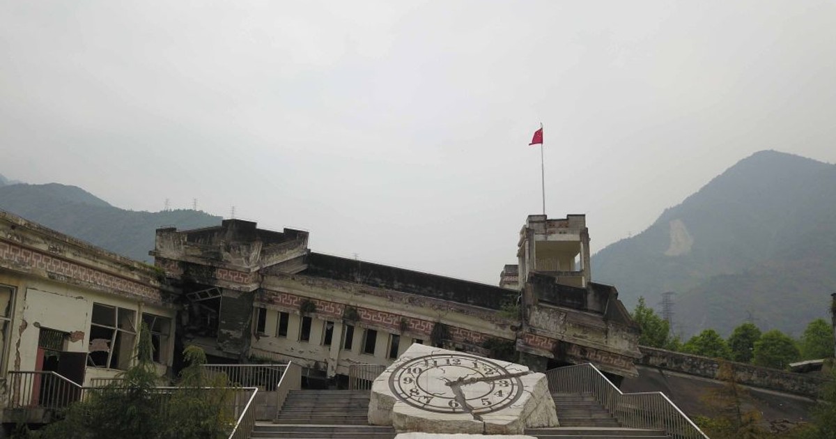 Sichuan, orașul-fantomă din China vizitat anual de milione de turiști (FOTO: HEPTA)