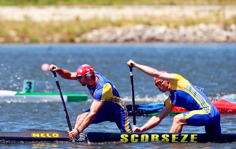 Iosif Chirilă și Victor Mihalachi, medaliați cu argint la Europenele de kaiac-canoe de la Moscova
