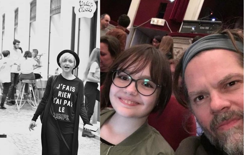 Cum arată fiica lui Florin Piersic jr și a Dorinei Chiriac. Imagine rară cu actorul și Sonia, în vârstă de aproape 19 ani