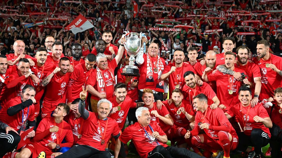 Sepsi a câștigat Cupa României 2022. Foto: Raed Krishan / GSP
