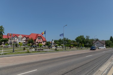 Centrul orașului Vicovu de Sus