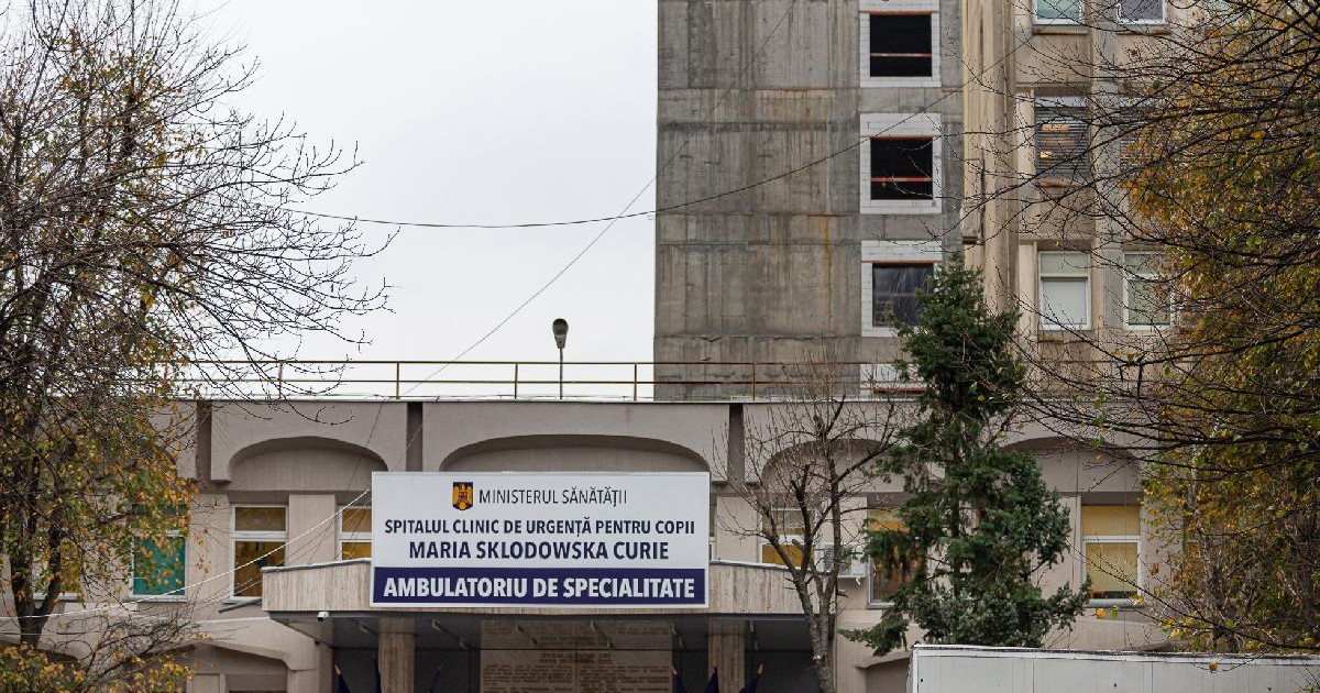 Cladirea Spitalului de Copii Maria CurieUn bebeluș a murit așteptând un pat liber. Dr. Cîrstoveanu „Deblocarea posturilor e o gură de oxigen când ești în agonie”