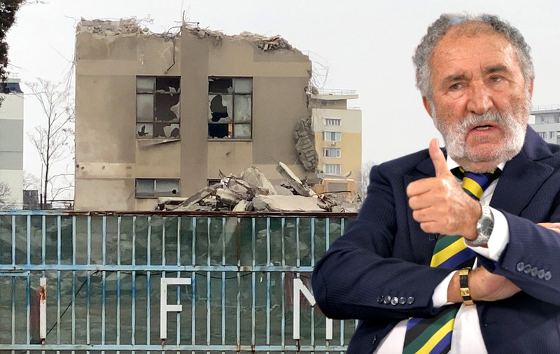 Ion Țiriac a demolat clădirile IFMA! Va ridica un complex rezidențial de lux cu birouri, apartamente și penthouse-uri spațioase