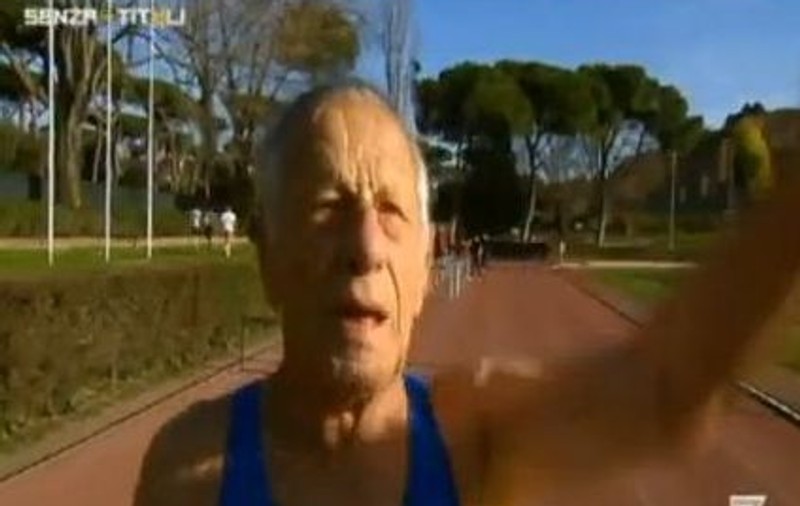 Italianul poreclit "Bunicul sprint" s-a sinucis la 101 ani | VIDEO