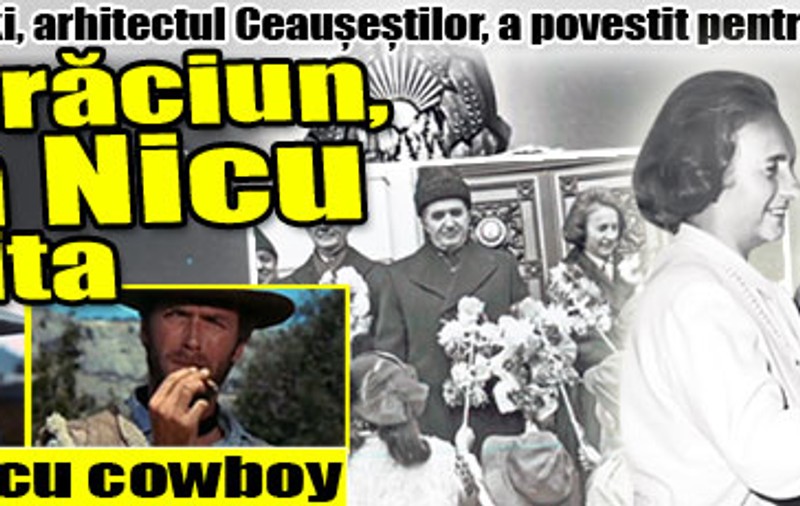 De Crăciun, Nicolae Ceauşescu se uita la filme cu cowboy