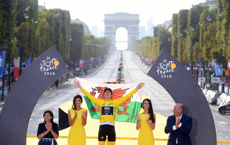 Geraint Thomas a câștigat Turul Franței 2018. Este cel mai important succes din cariera rutierului britanic