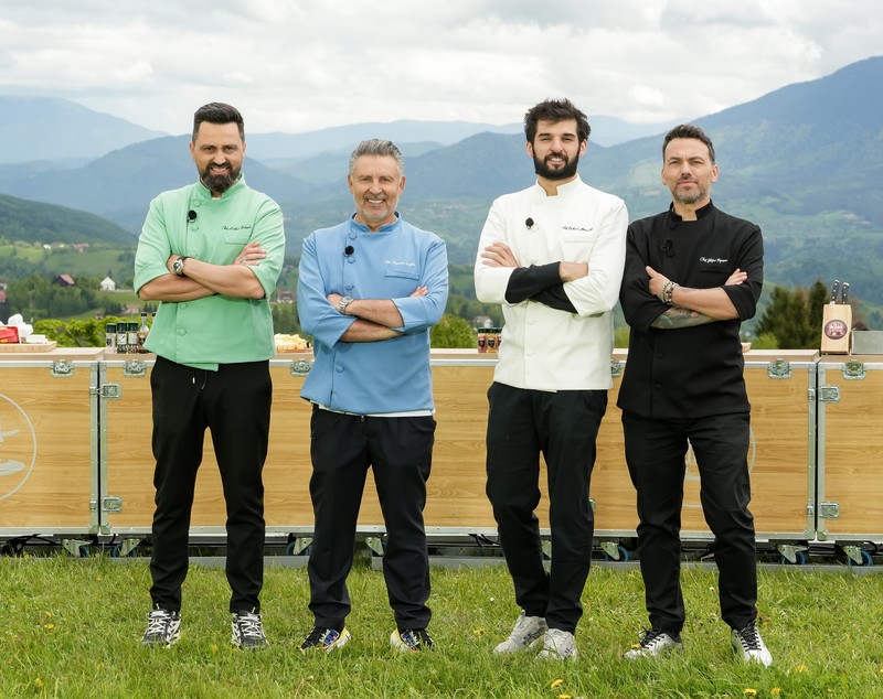 Preparatele pe care cei patru jurați „Chefi la cuțite” le vor găti la festivalul Summer Well 2025, care se desfășoară la Domeniul Știrbey