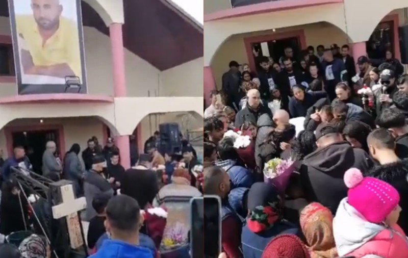 Înmormântare cu zeci de oameni, în Vâlcea. Poliția îi va amenda pe cei care nu au respectat regulile