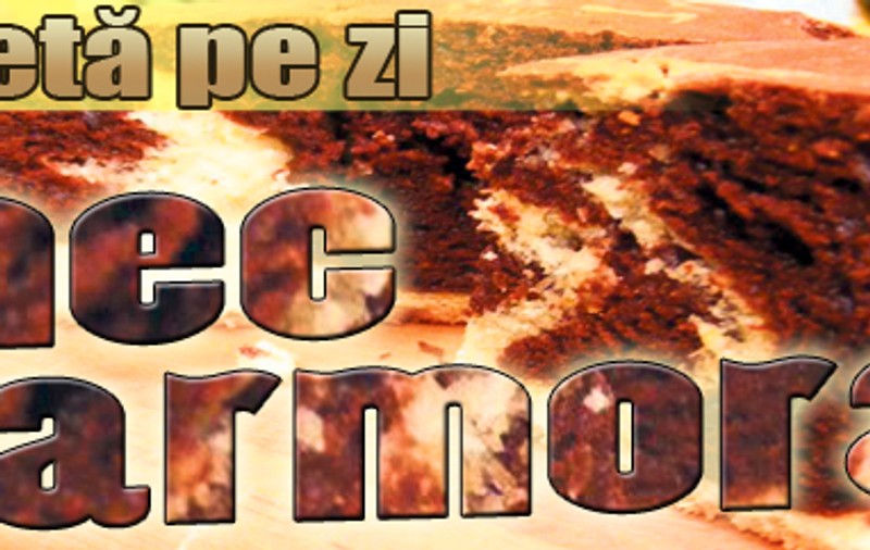 O reţetă pe zi - Chec marmorat
