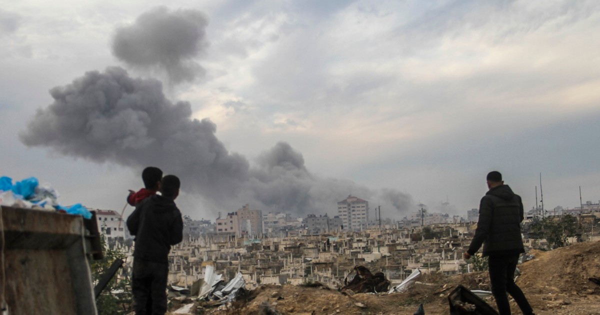 Bombardament efectuat de israelieni în Gaza. Imagine ilustrativă Foto: Profimedia