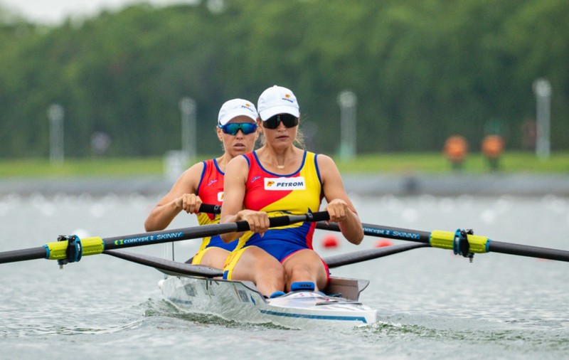 România, dublă performanță la Campionatele Mondiale de la Shanghai: aur la feminin, argint la masculin, la dublu rame