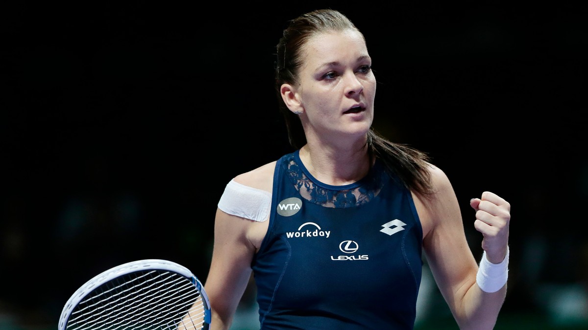Agnieszka Radwanska strângem pumnul după fiecare victorie